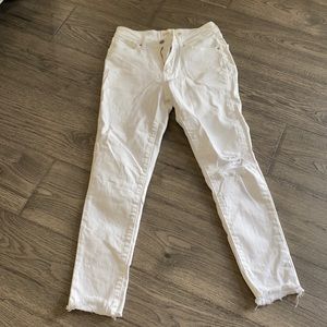 Levi’s 721 high rise skinny ankle -white - size 27